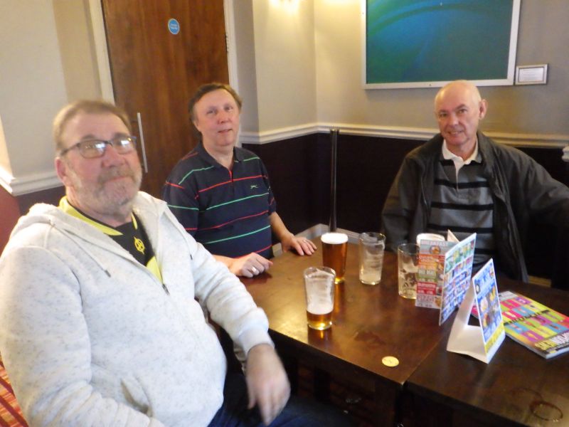 Mike Lamb, Eric Salt, Dave Sharp. 